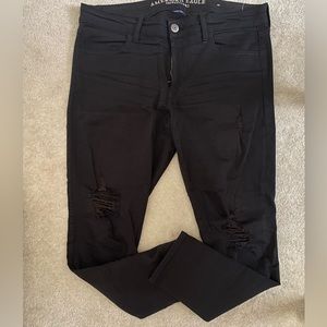 Black American Eagle Jeggings